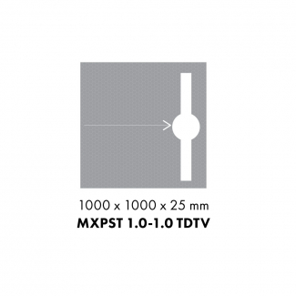 MARMOX SHOWER TRAY 1 X 1M TROUGH DRAIN TRAVERSE