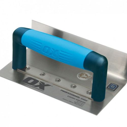 OX PROF 100 X 180MM SS COVING TROWEL