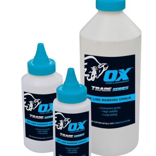 OX TRADE 4OZ LINE MARKING CHALK – BLUE