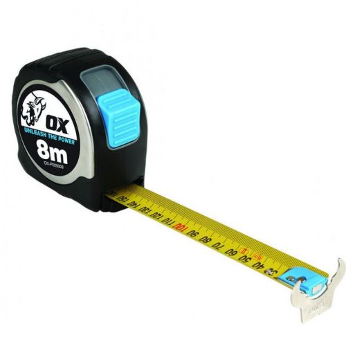 OX PRO SS TAPE MEASURE – 8M