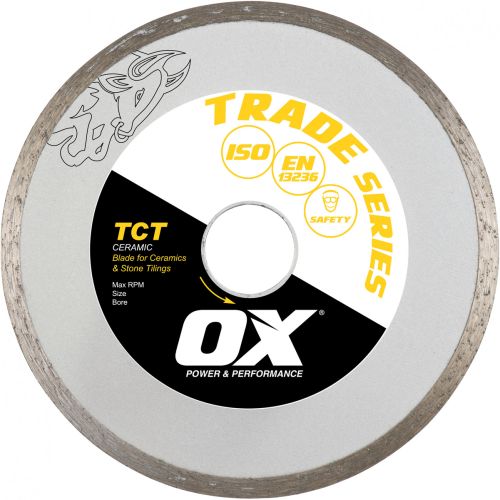 OX TRADE TCT 10″ CONTINUOUS RIM DIAMOND BLADE