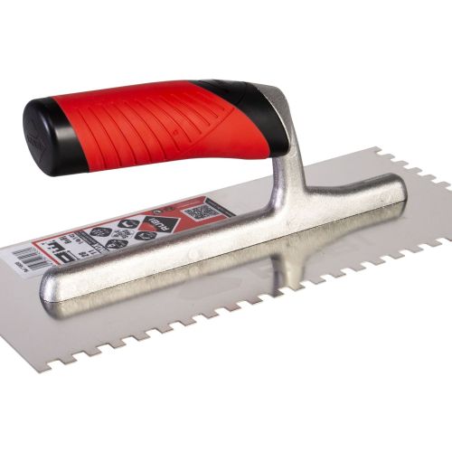 RUBI 10MM STEEL NOTCH TROWEL